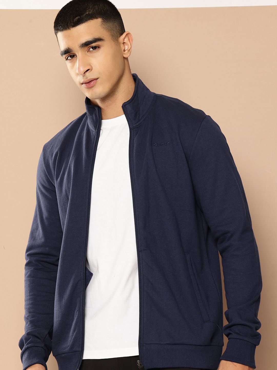 Alcis Mock Collar Jacket-image-0