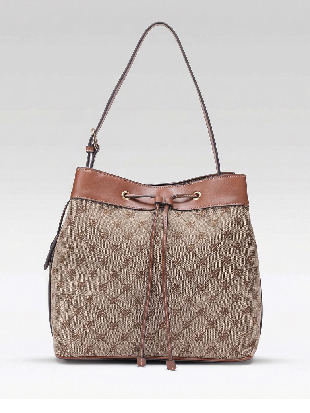 MANGO Geometric Printed Structured Shoulder Bag-picture-25