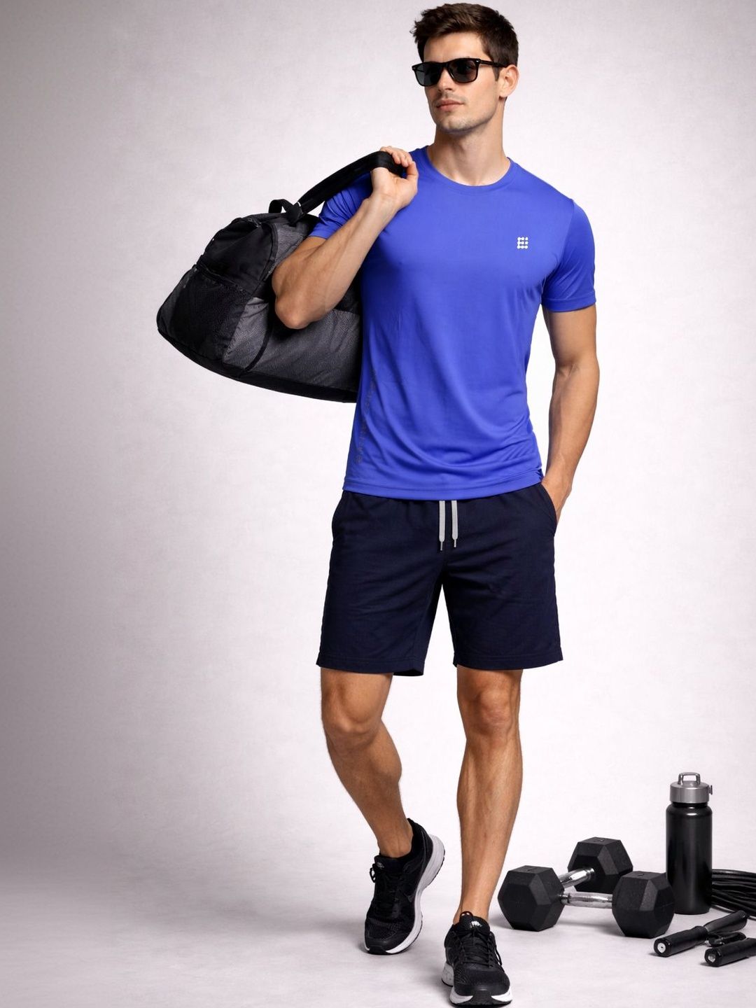 ENRIZZ Men Brand Logo Dri-FIT T-shirt-picture-18