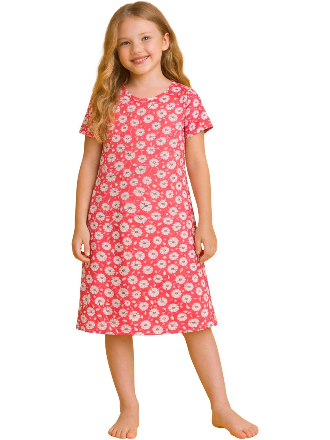 TotzTouch Girls Printed Nightdress-picture-20