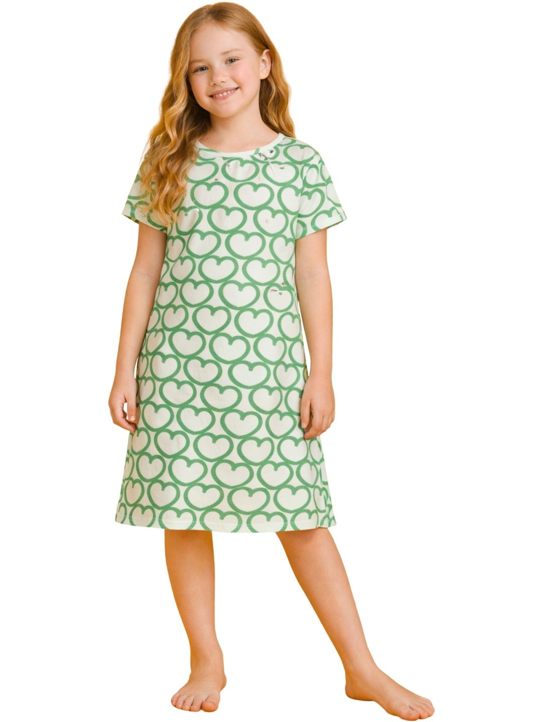 TotzTouch Girls Printed Nightdress-picture-22
