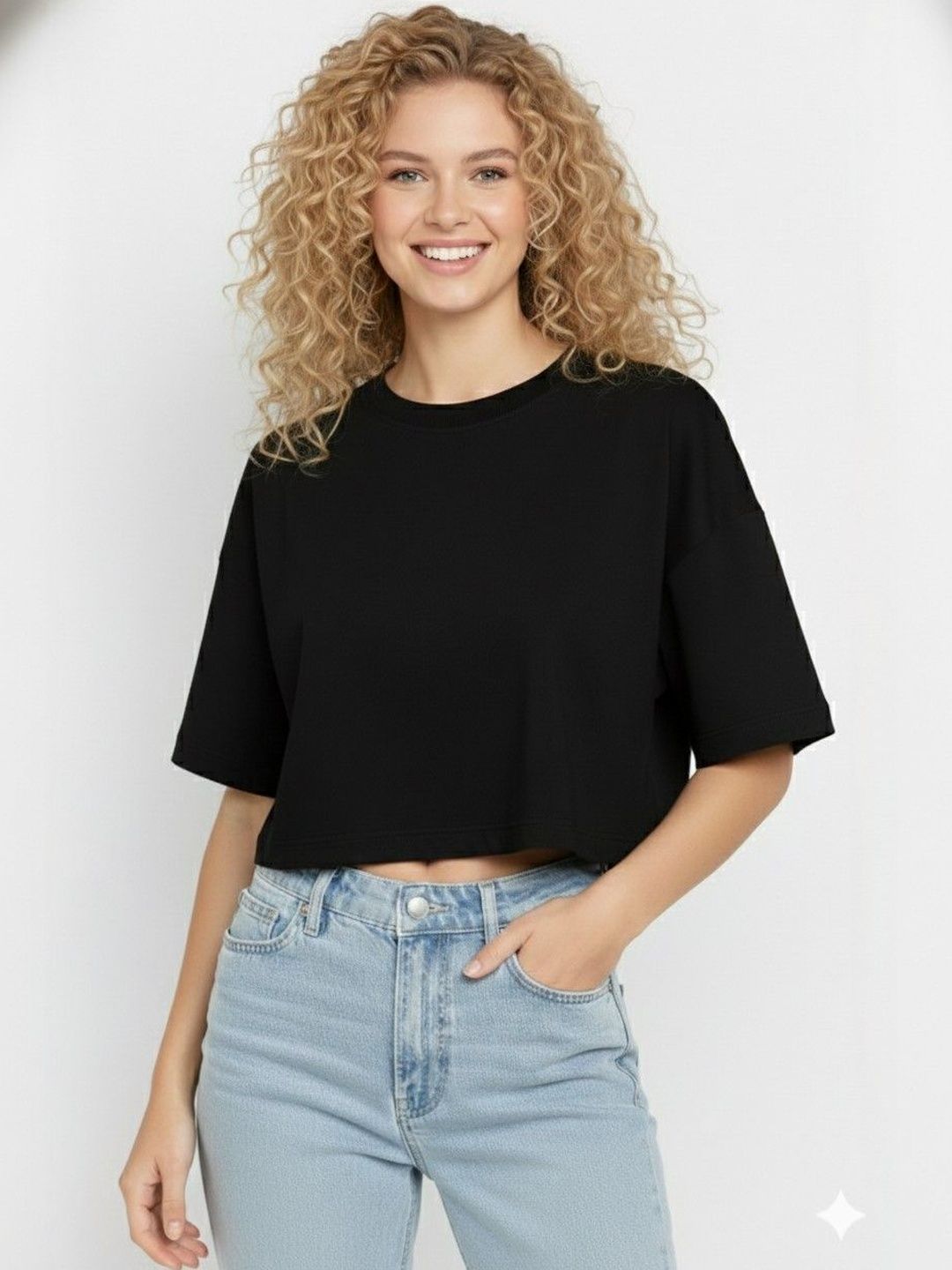 Organic Chics Cotton Crop Top-image-45