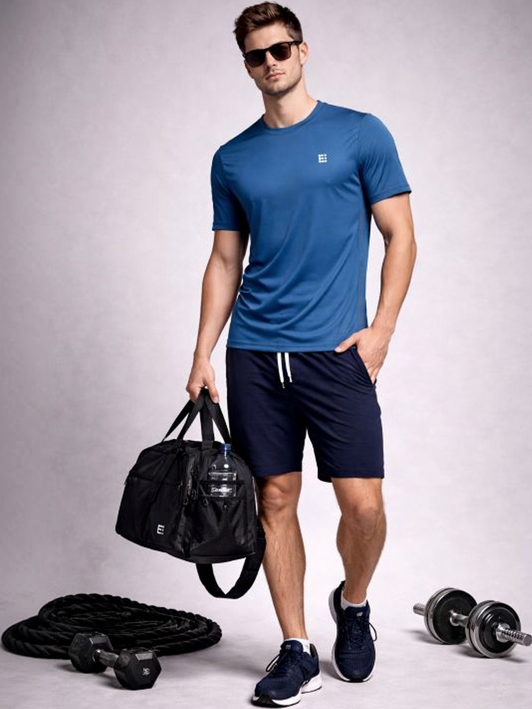 ENRIZZ Men Brand Logo Dri-FIT T-shirt-picture-39