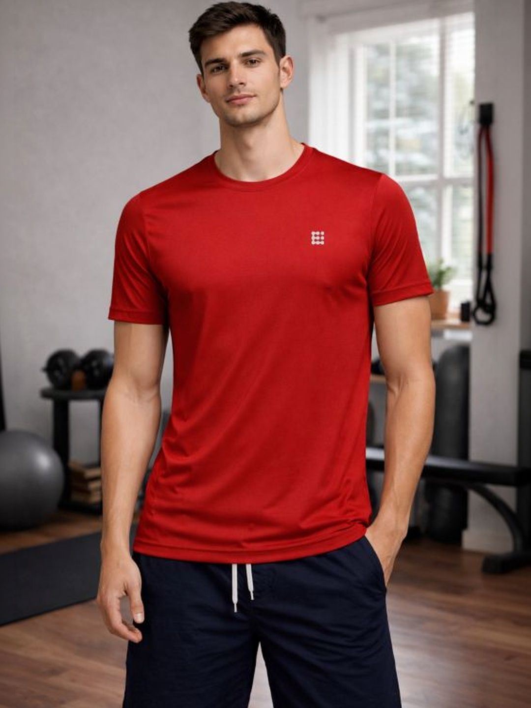 ENRIZZ Men Brand Logo Dri-FIT T-shirt-picture-56