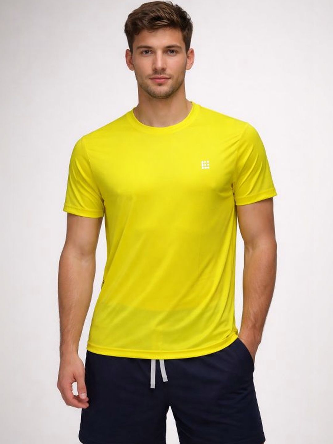 ENRIZZ Men Brand Logo Dri-FIT T-shirt-image-22