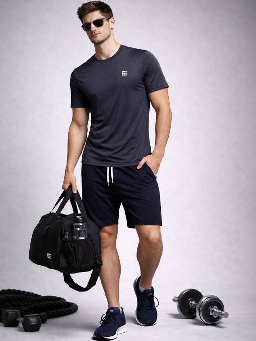 ENRIZZ Men Brand Logo Dri-FIT T-shirt-picture-11