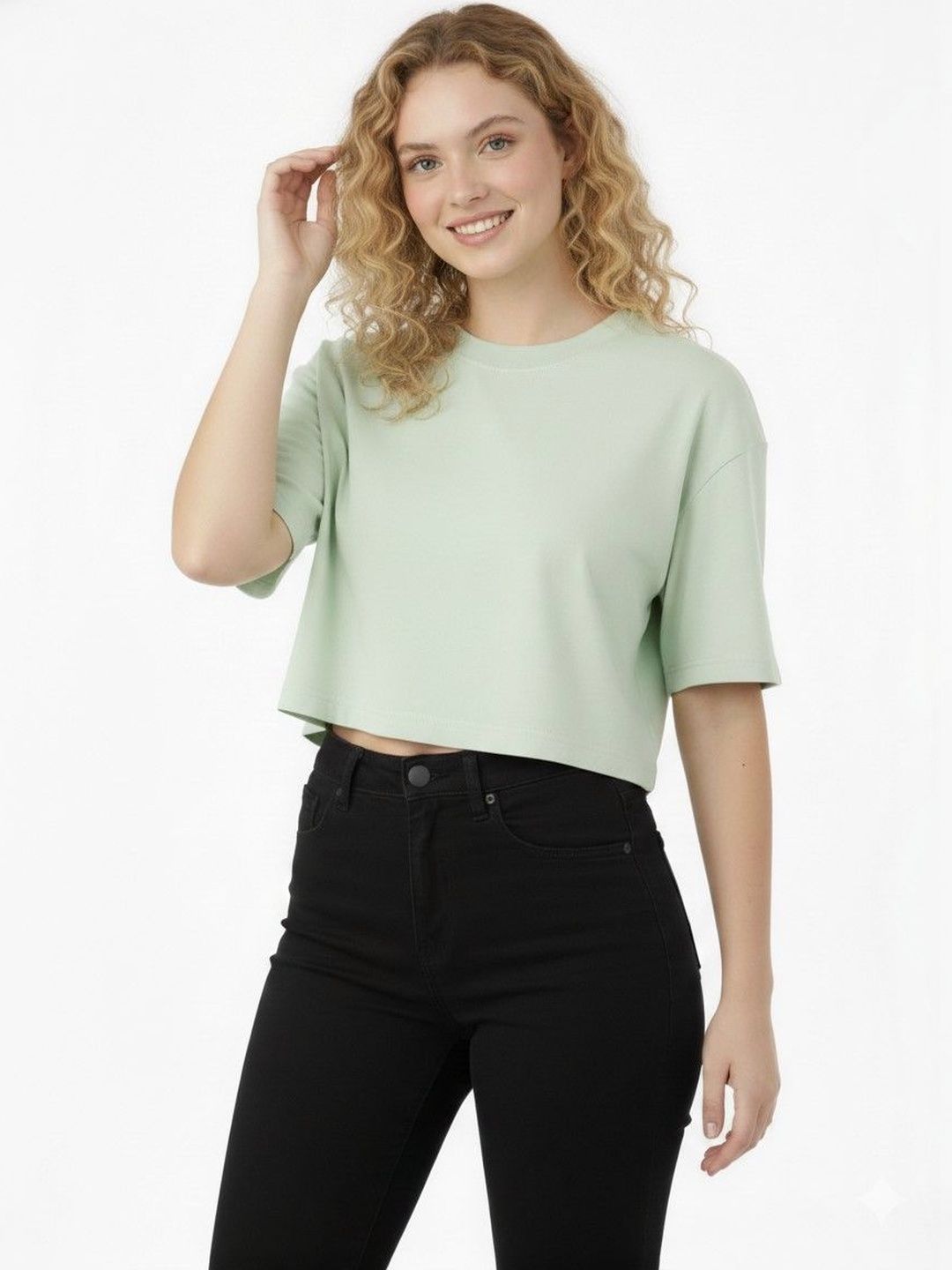 Organic Chics Cotton Crop Top-image-44