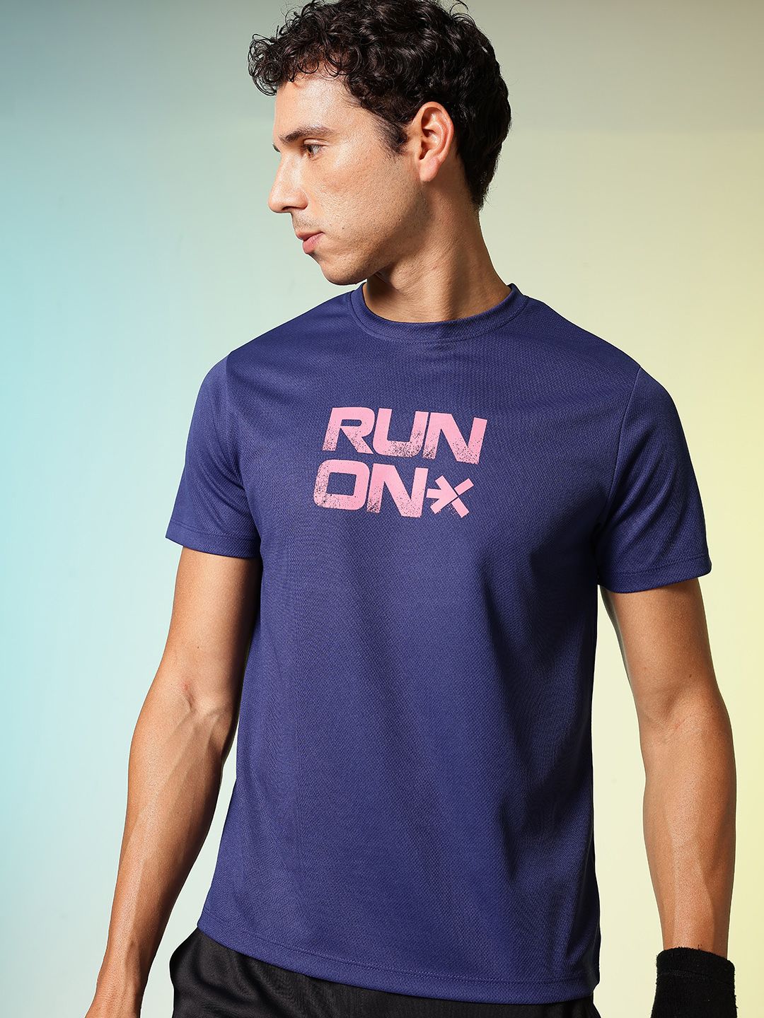 HRX by Hrithik Roshan Men Rapid-Dry Running Printed T-shirt-picture-49