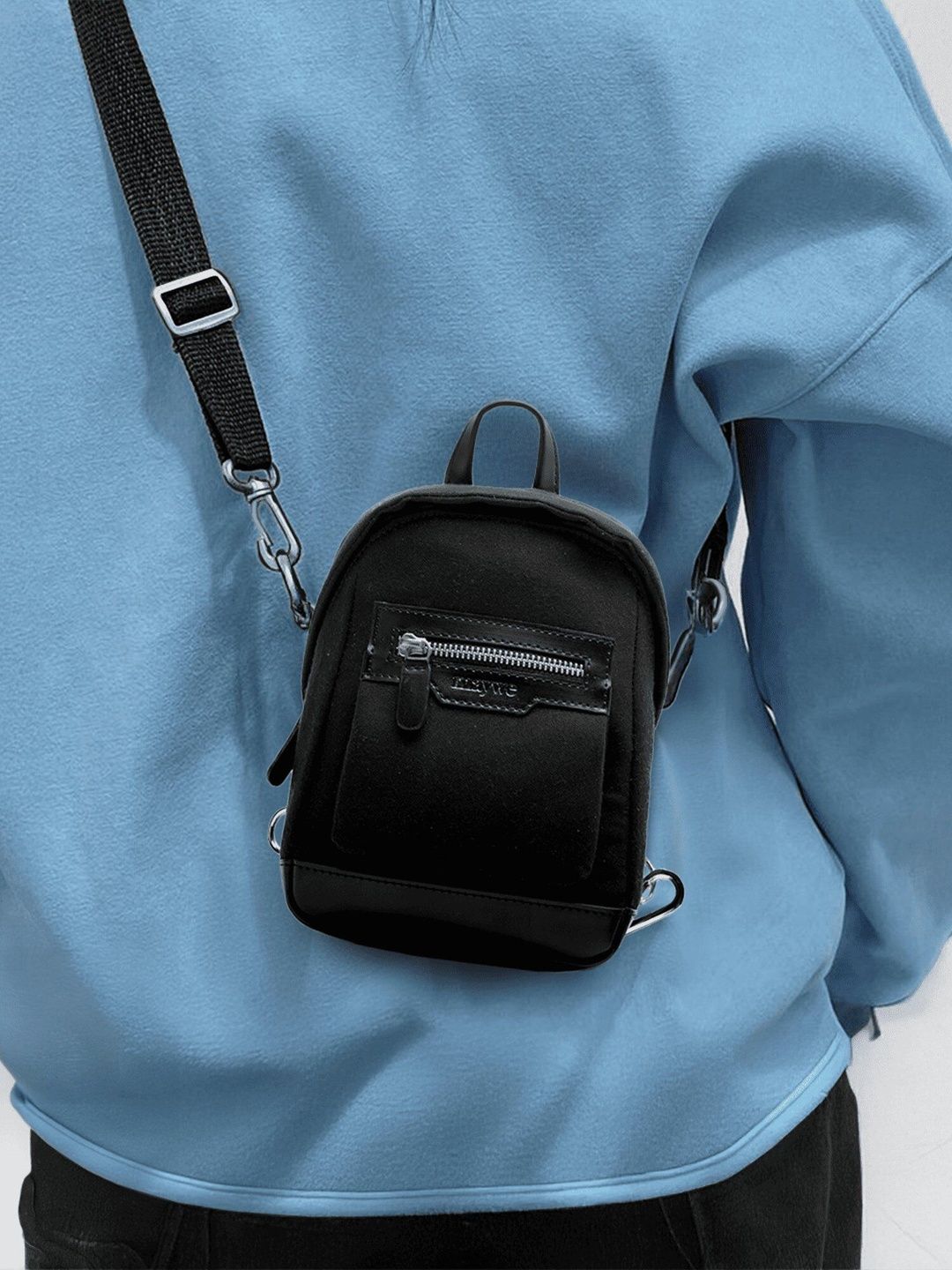 Maywe Unisex Brand Logo Backpack-picture-30