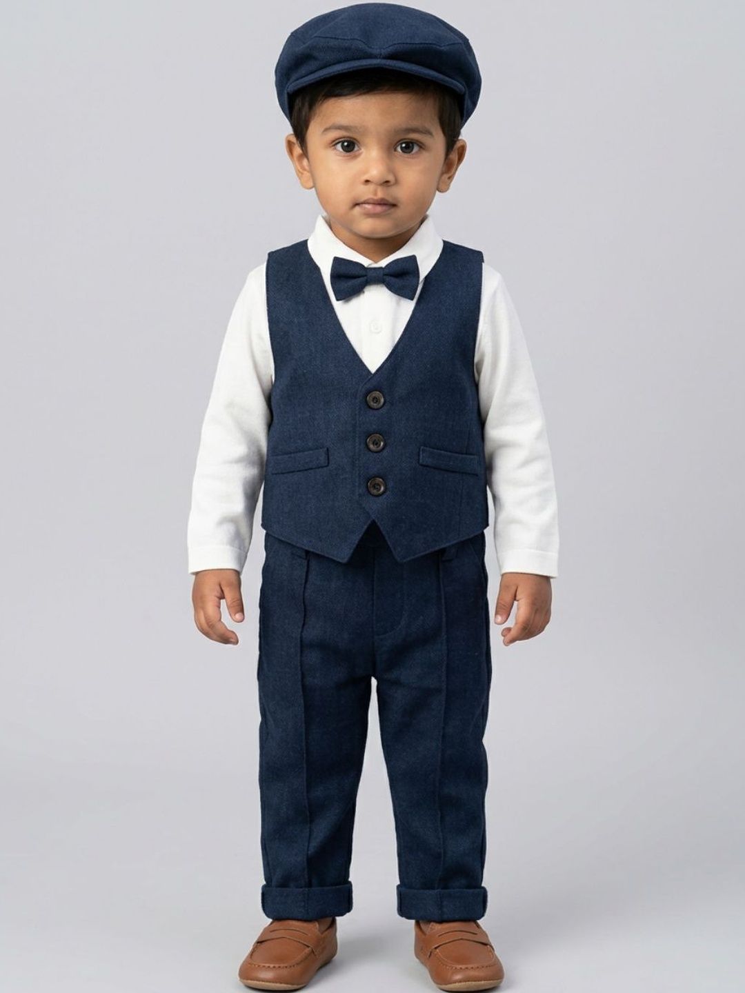 Biglilpeople Boys T-shirt and Shirt with Trousers-picture-21