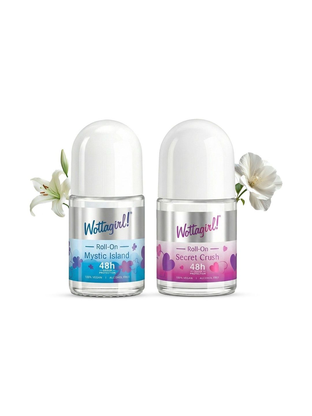 LAYER'R WOTTAGIRL! Set Of 2 Secret Crush & Mystic Island Underarm Roll On - 25 ml Each-picture-33