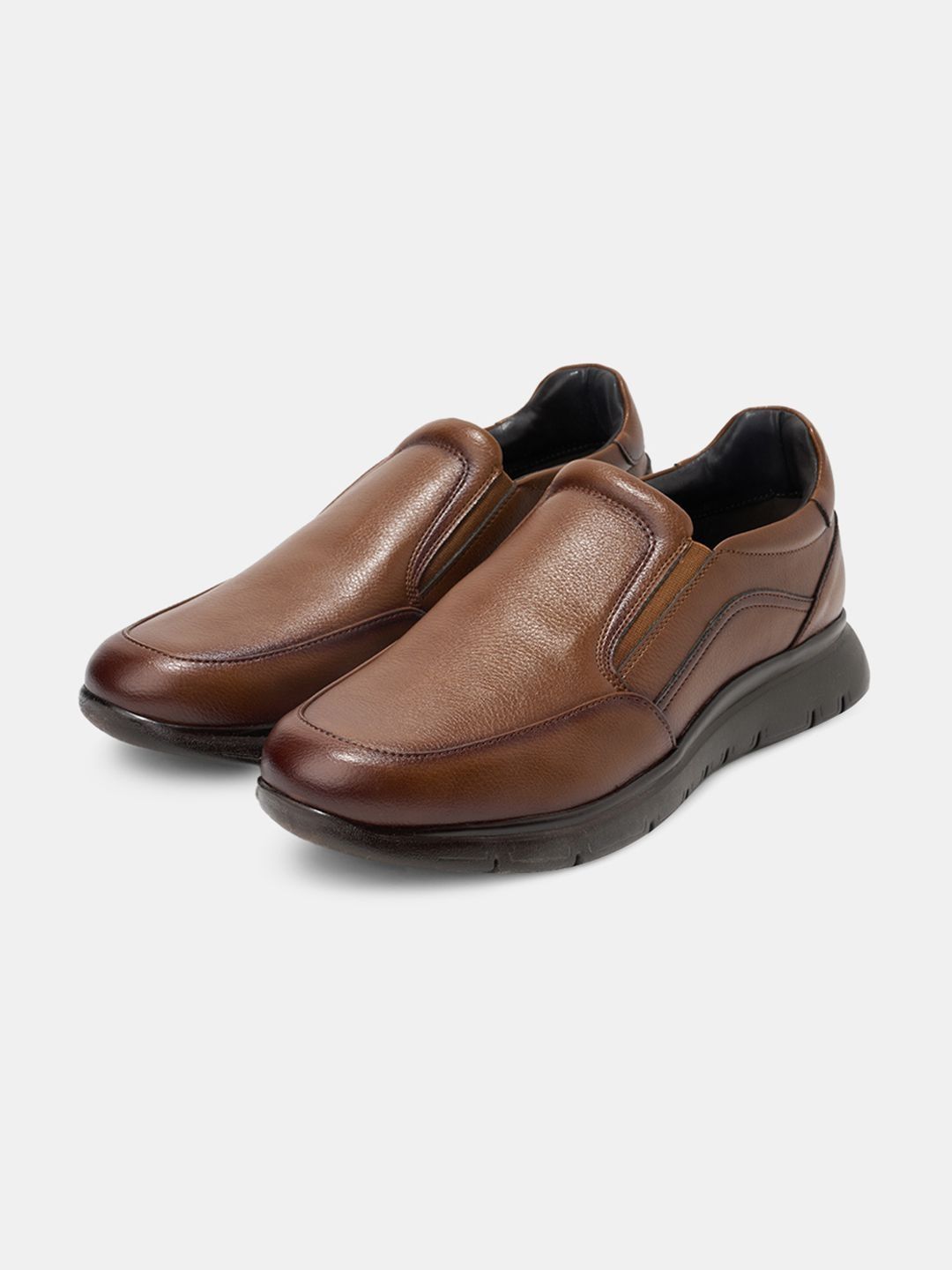 Urban Ranger by pantaloons Men Round Toe Formal Slip-Ons-image-24