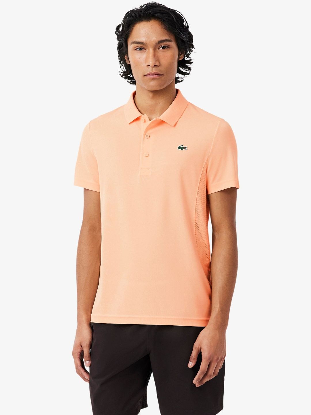 Lacoste Men Brand Logo Polo Collar Pockets T-shirt-image-19