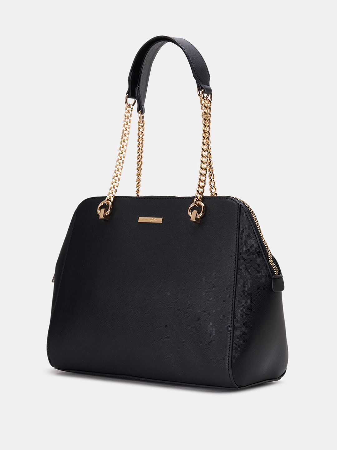 Forever Glam by Pantaloons Textured PU Structured Handheld Bag-picture-27