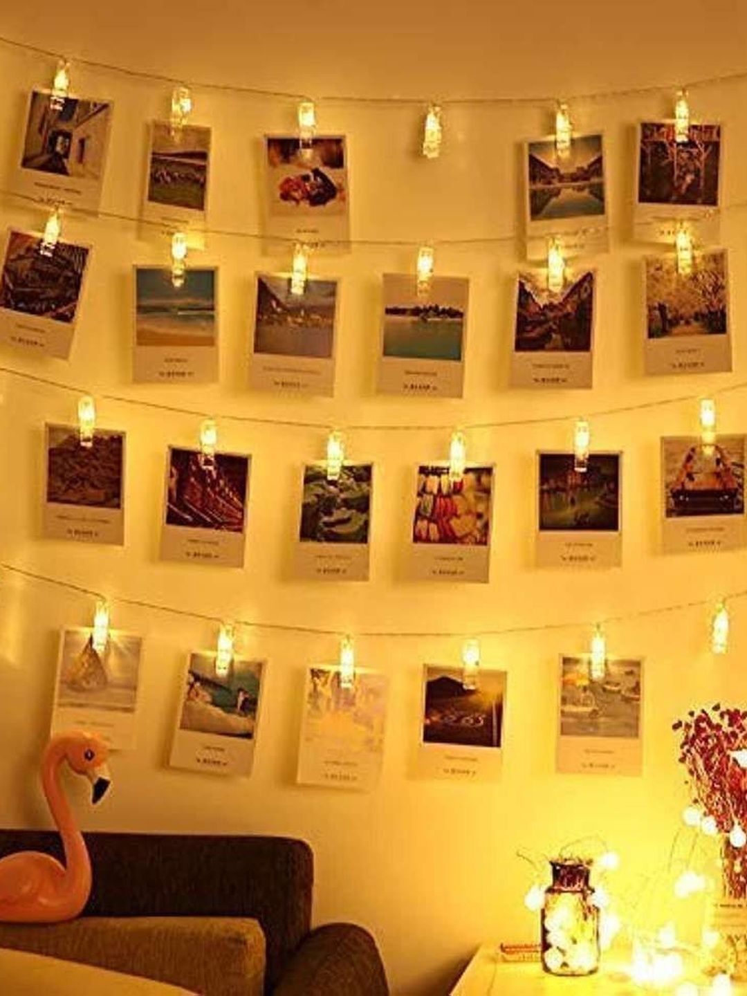 MPROW Yellow Waterproof Teardrop String Lights-picture-25