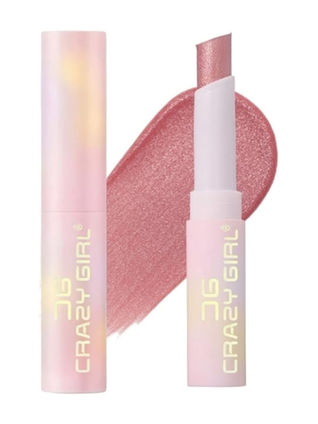 Crazy Girl 3 In 1 Glaze Shimmer Stick Eyeshadow- 3 g- Fuchsia Fun-picture-18
