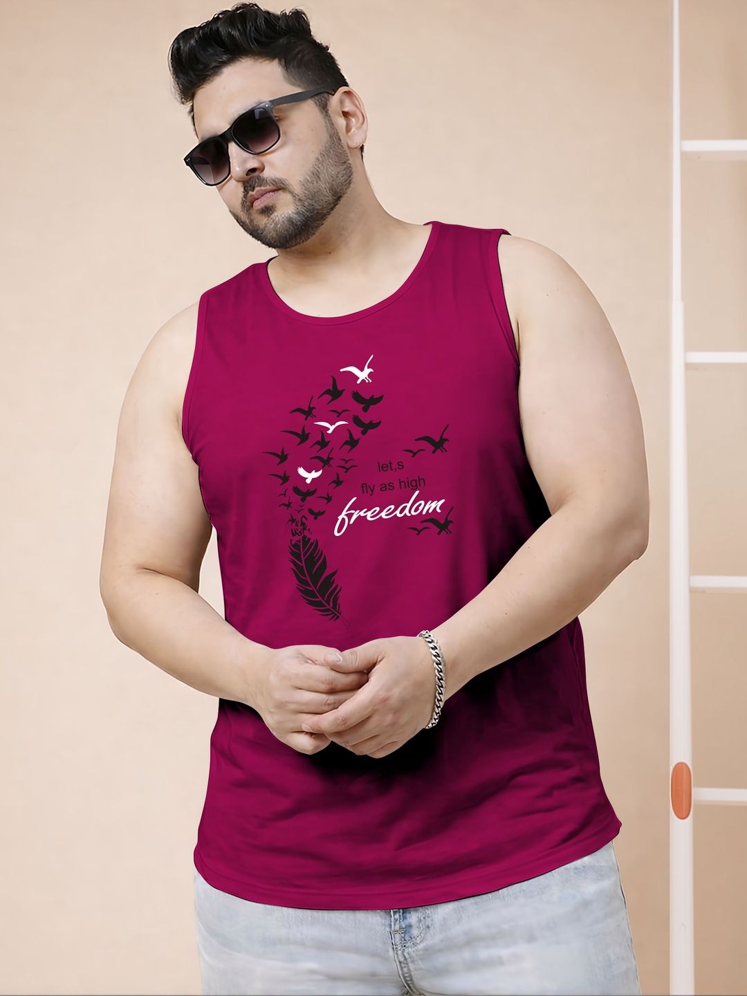Triptee Printed Cotton Tank-picture-25