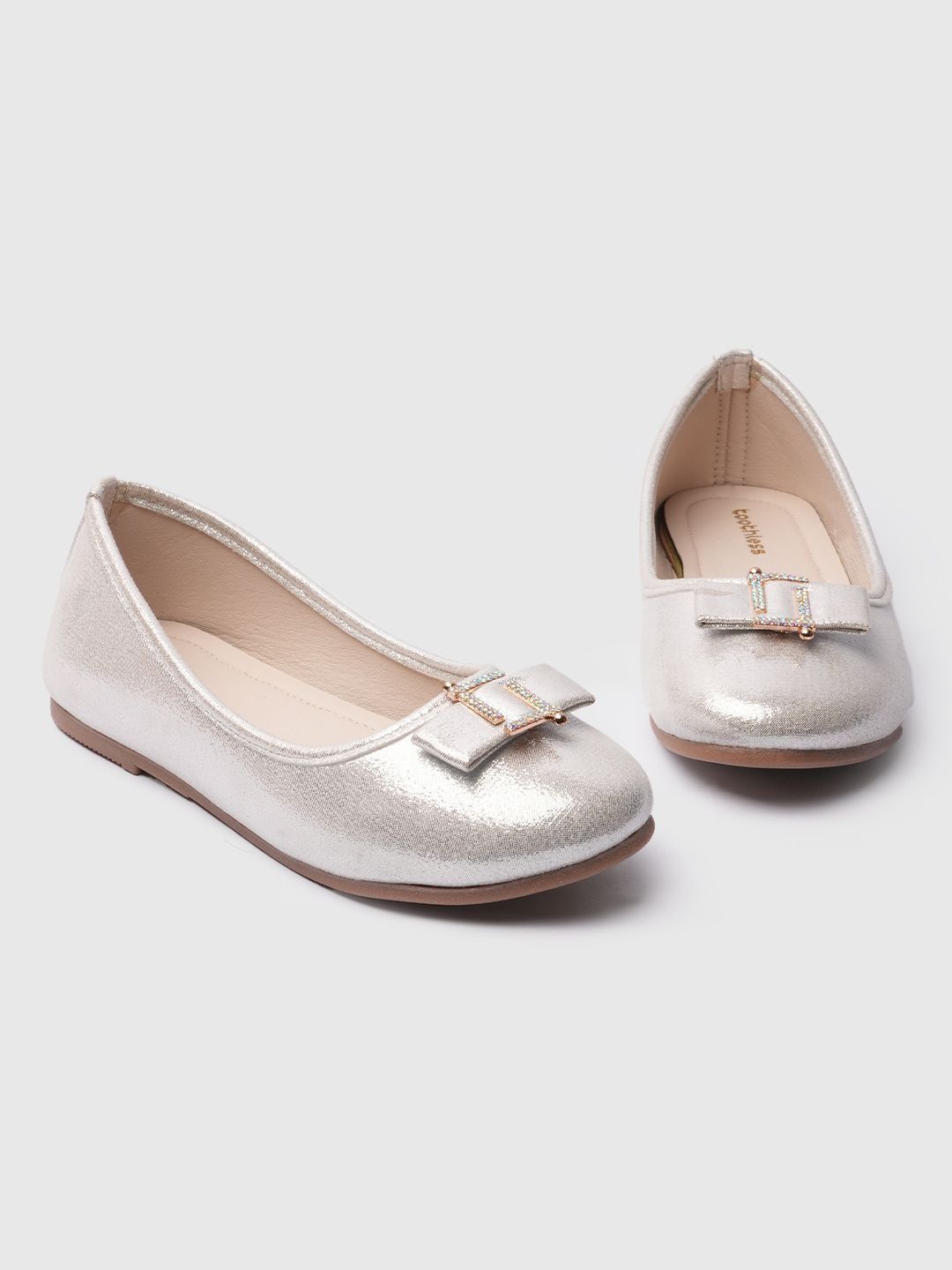 toothless Kids Girls Round Toe Slip-On Ballerinas-picture-25