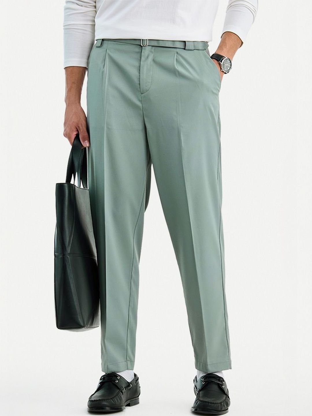 Snitch Men Pleated Trousers-picture-10