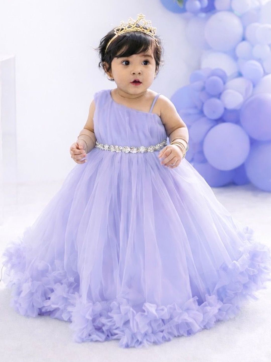 KULREETI Princess Style Lavender Party Gown Dresses-picture-46