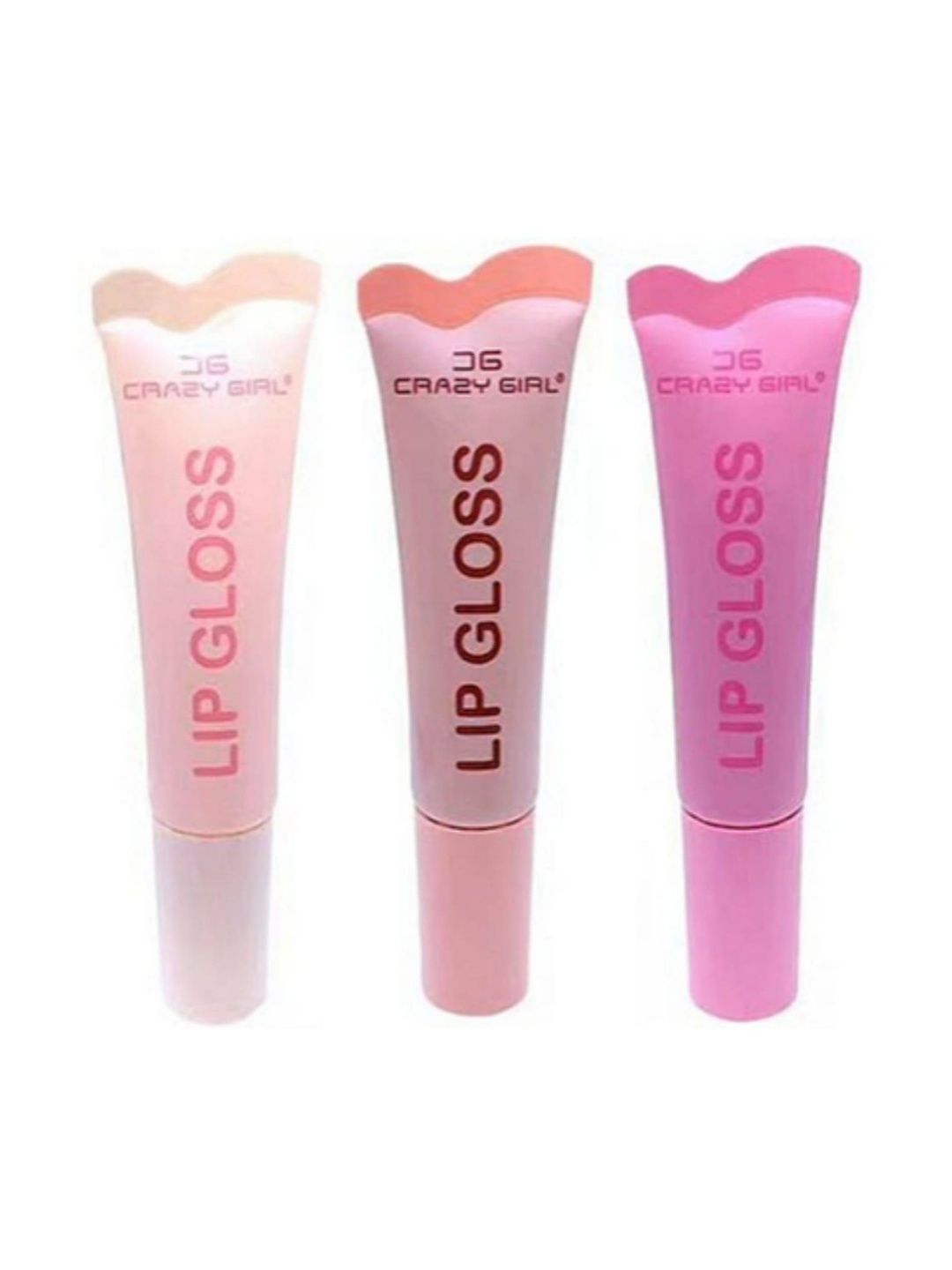 Crazy Girl Set Of 3 Juicy Color Lip Gloss-image-43