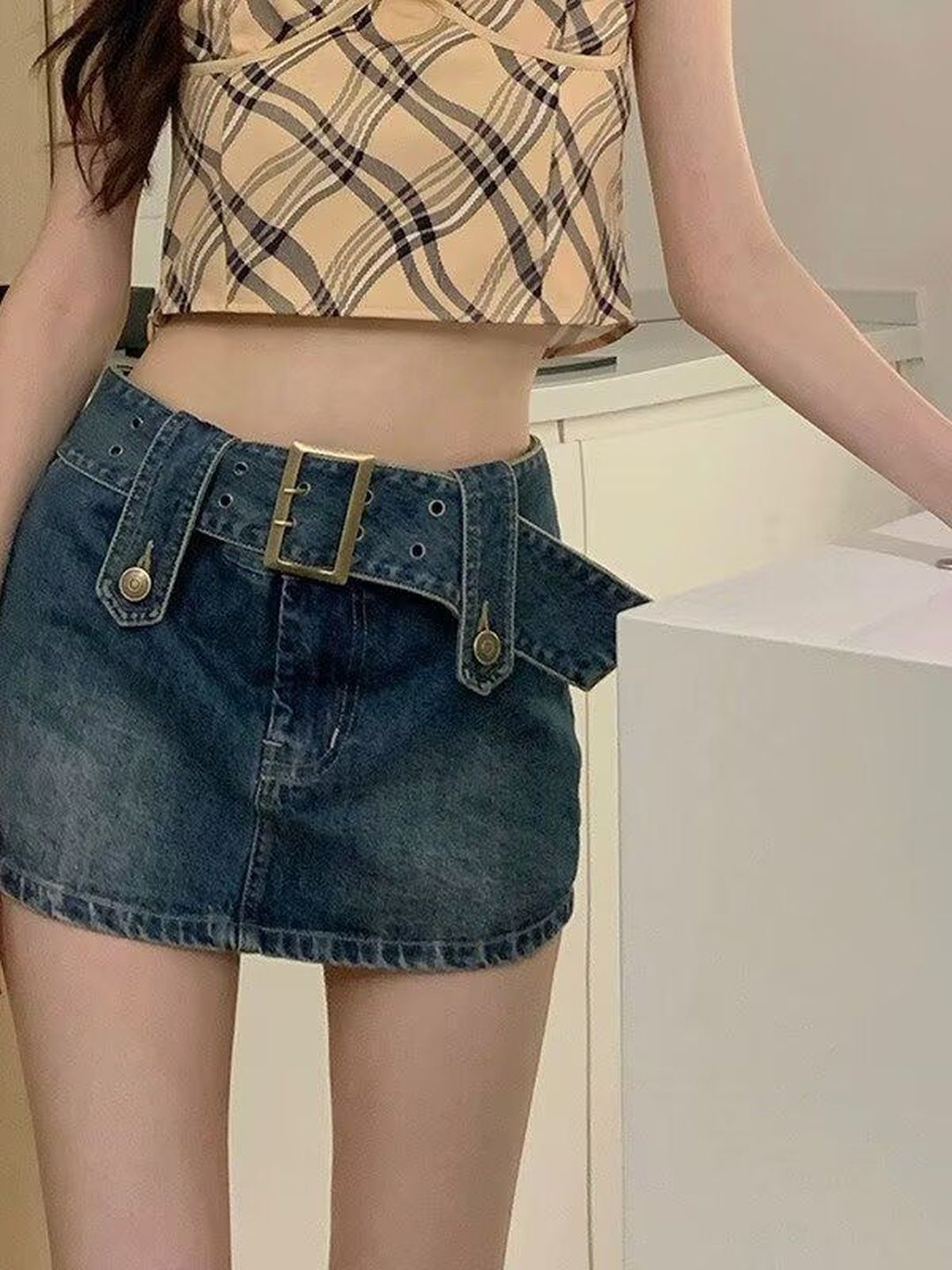 StyleCast x Revolte Women Mini Straight Skirt-picture-11