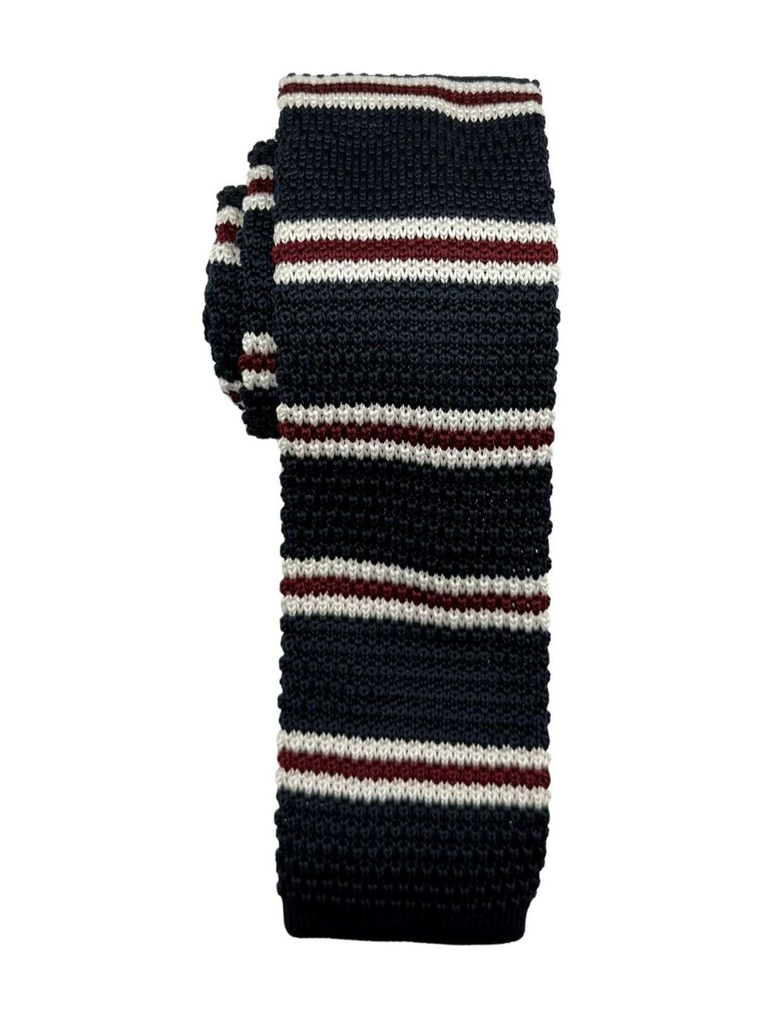 The Tie Hub Men Striped Broad Tie-picture-34