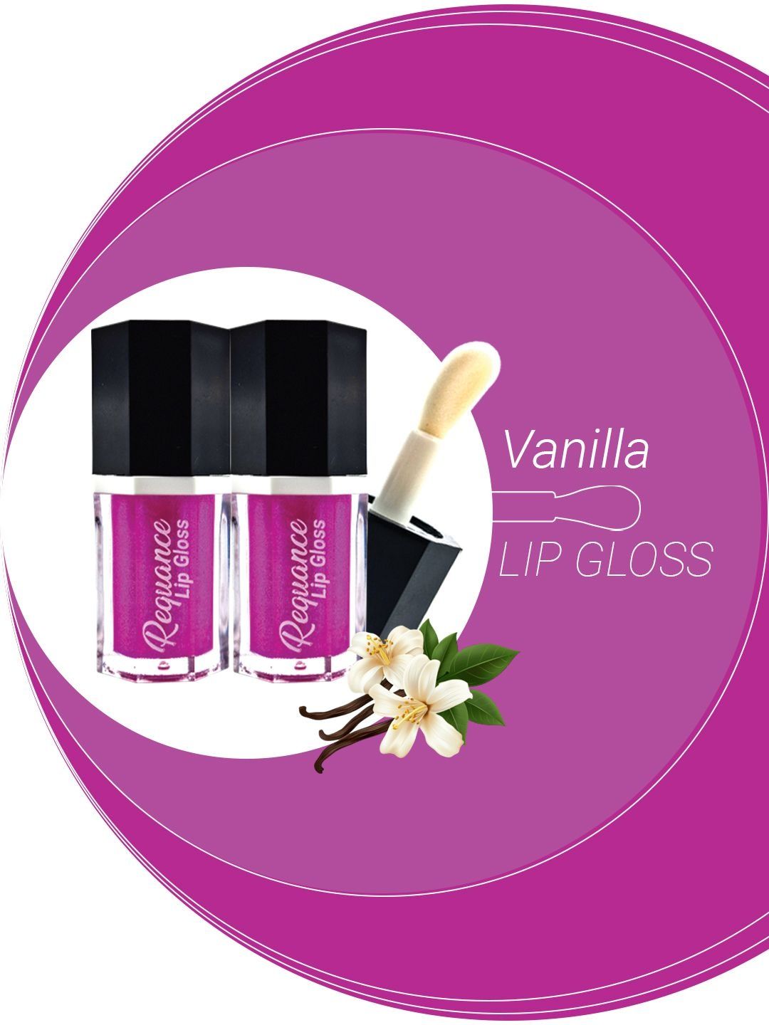 REQUANCE Set Of 2 pH Color Changing Lip Gloss - 3.5 ml Each - Vanilla-image-27