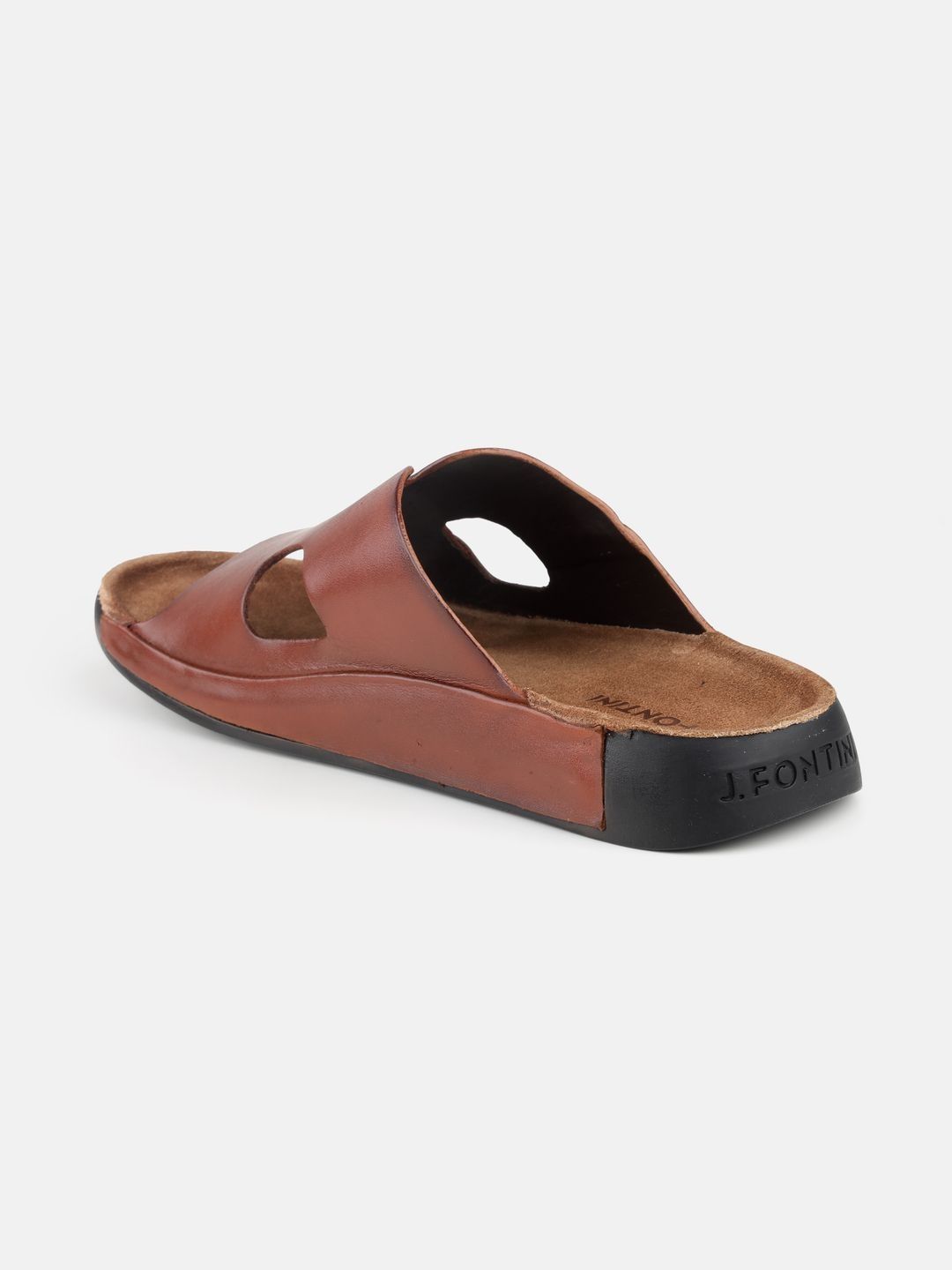 J.FONTINI Men Leather Comfort Sandals-picture-10