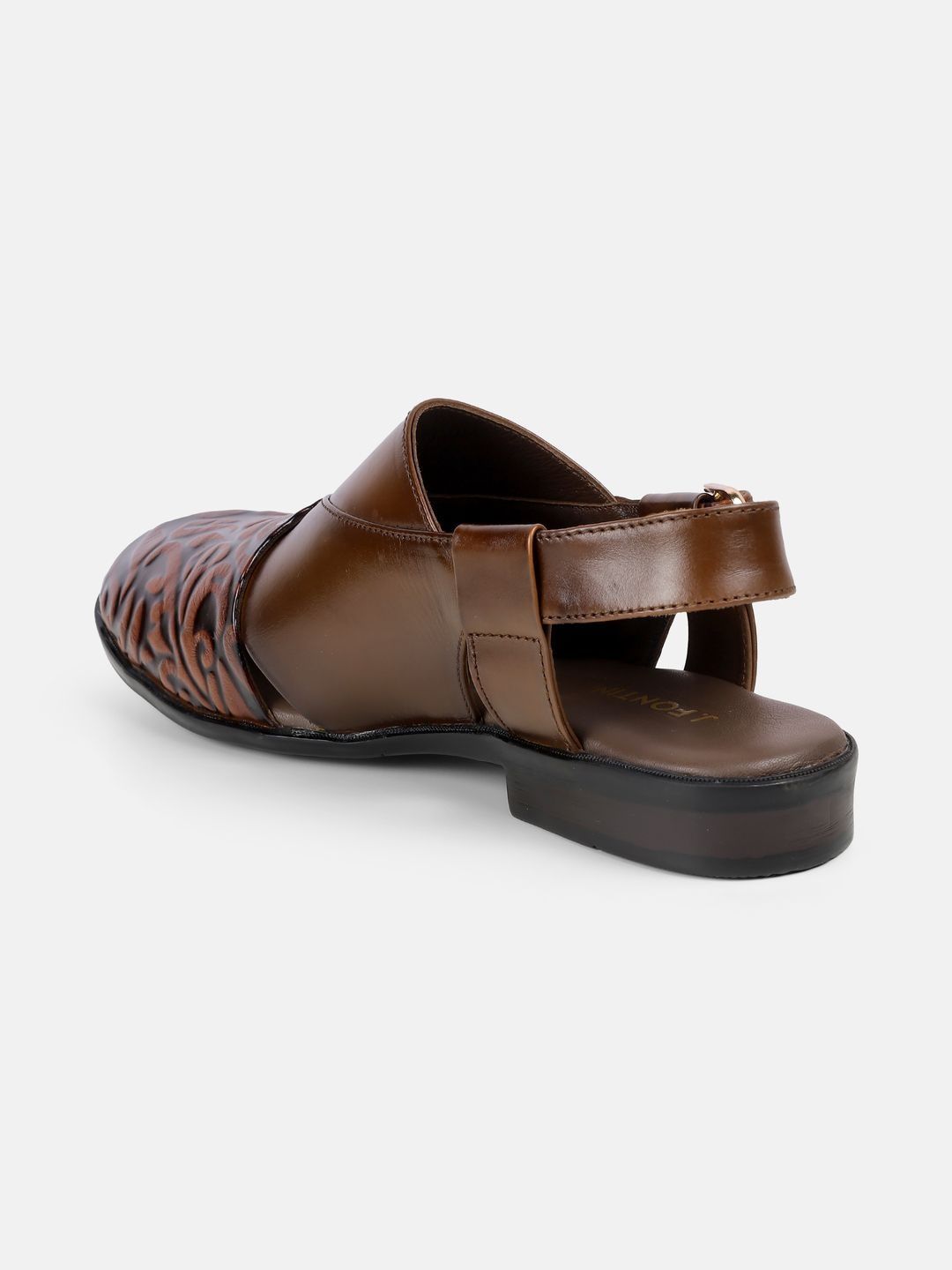 J.FONTINI Men Leather Shoe-Style Sandals-picture-37