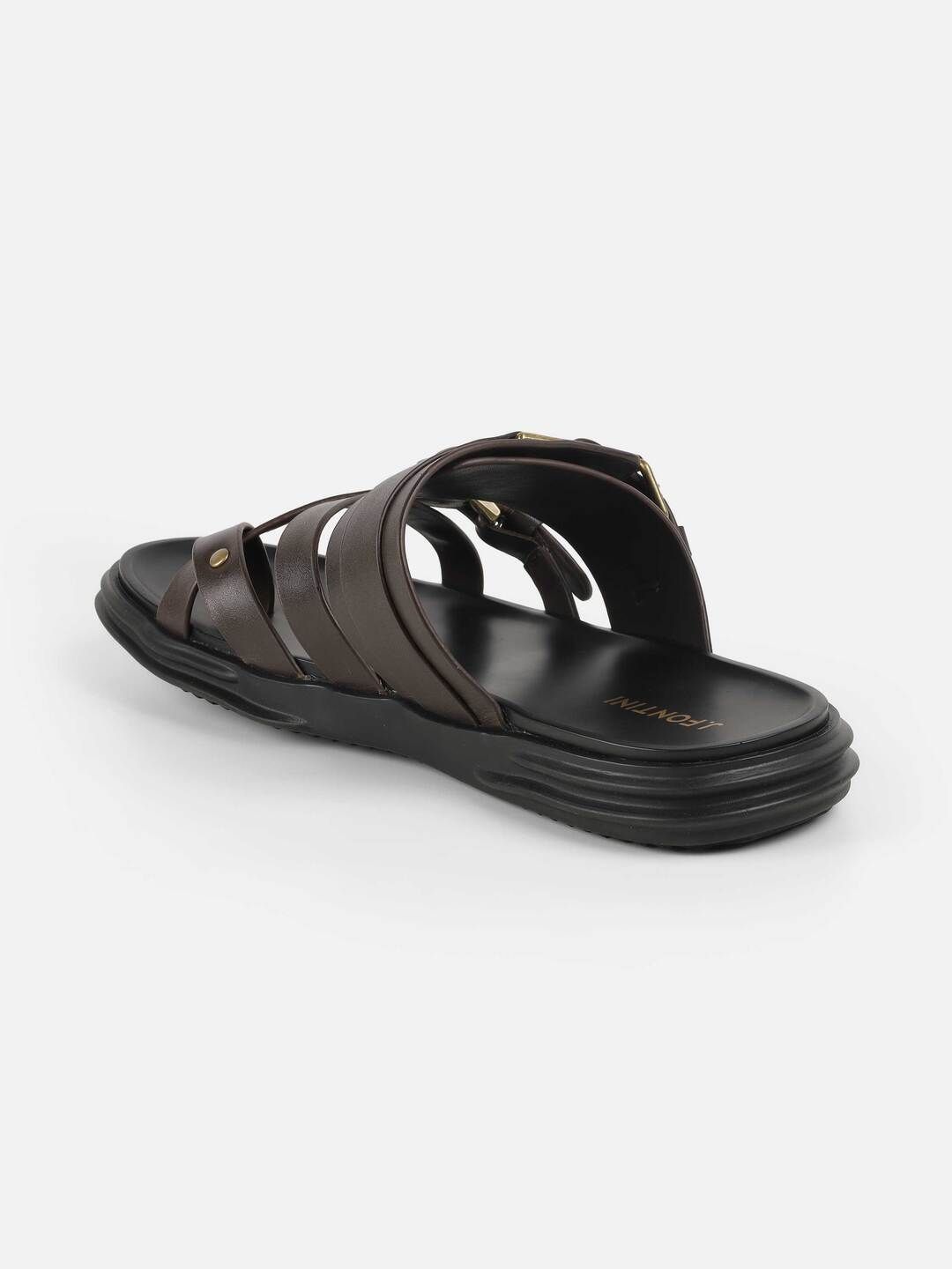 J.FONTINI Men Leather Comfort Sandals-picture-25