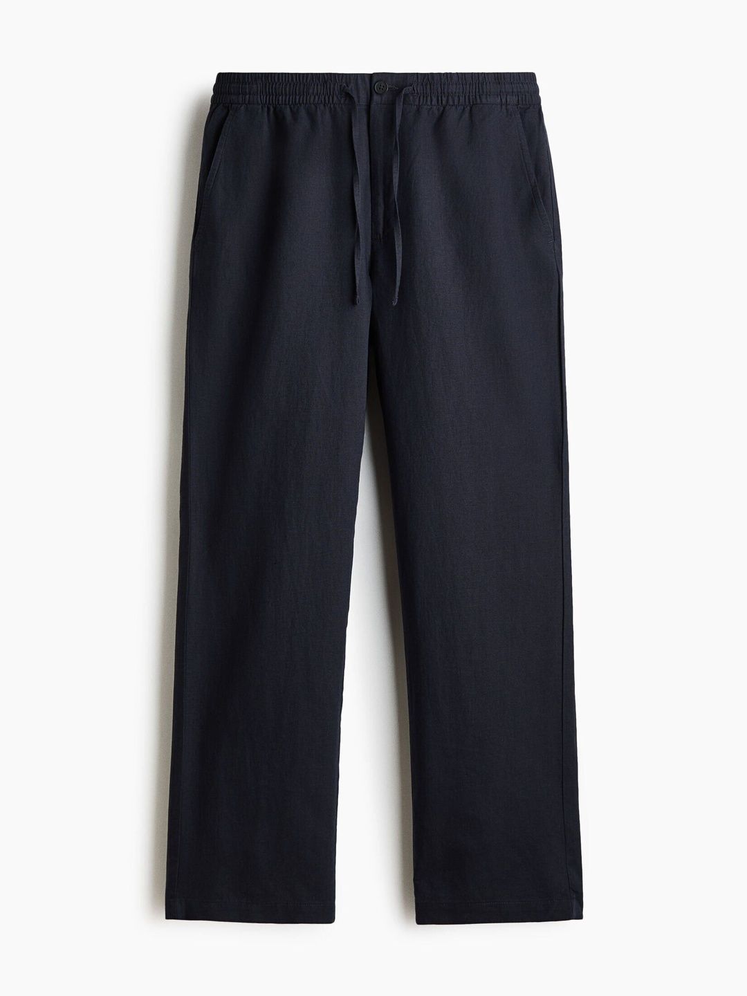 H&M Regular Fit Linen-blend Trousers-picture-20