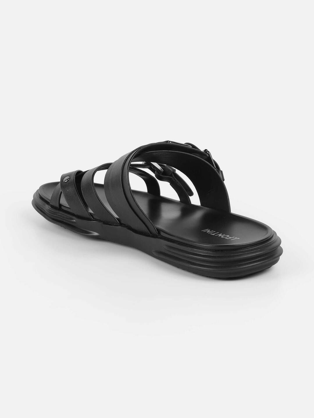 J.FONTINI Men Leather Comfort Sandals-picture-25