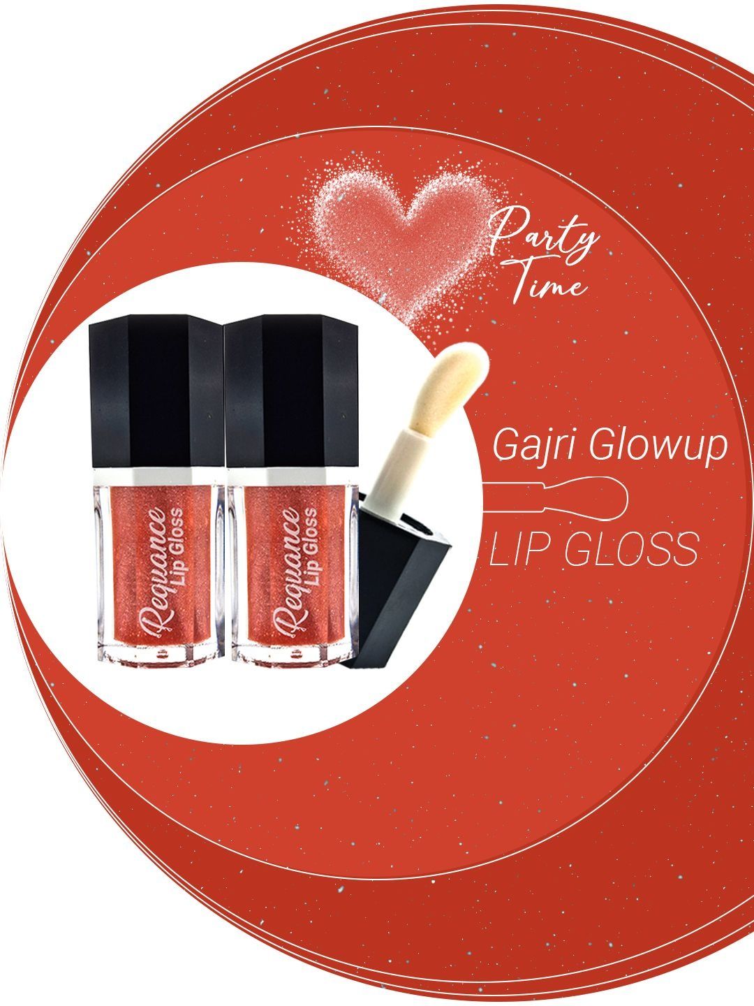 REQUANCE Set Of 2 pH Color Changing Lip Gloss - 3.5 ml Each - Gajri Glow Up-image-31