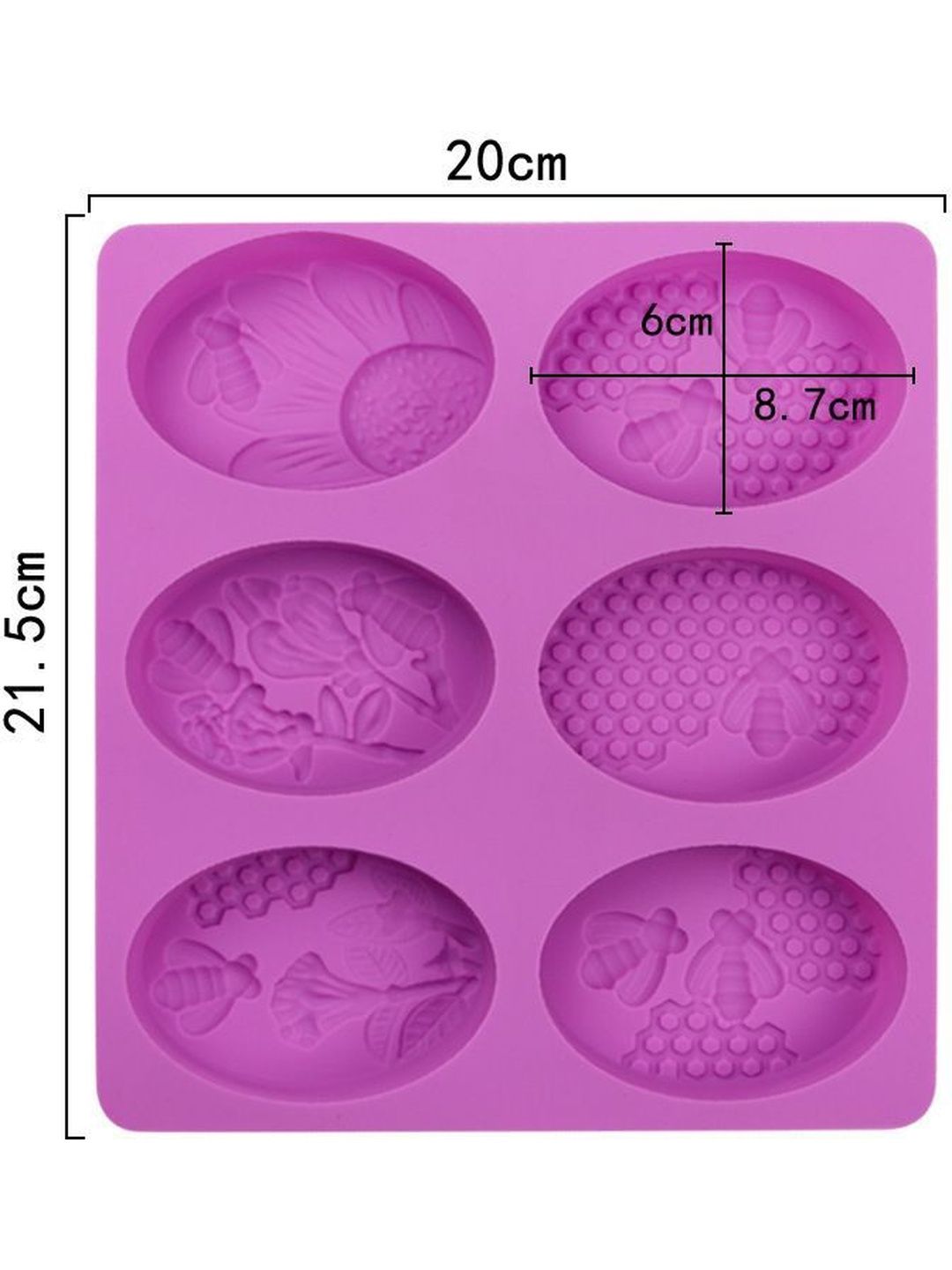 glamaxy Purple Silicone Baking Moulds-picture-38