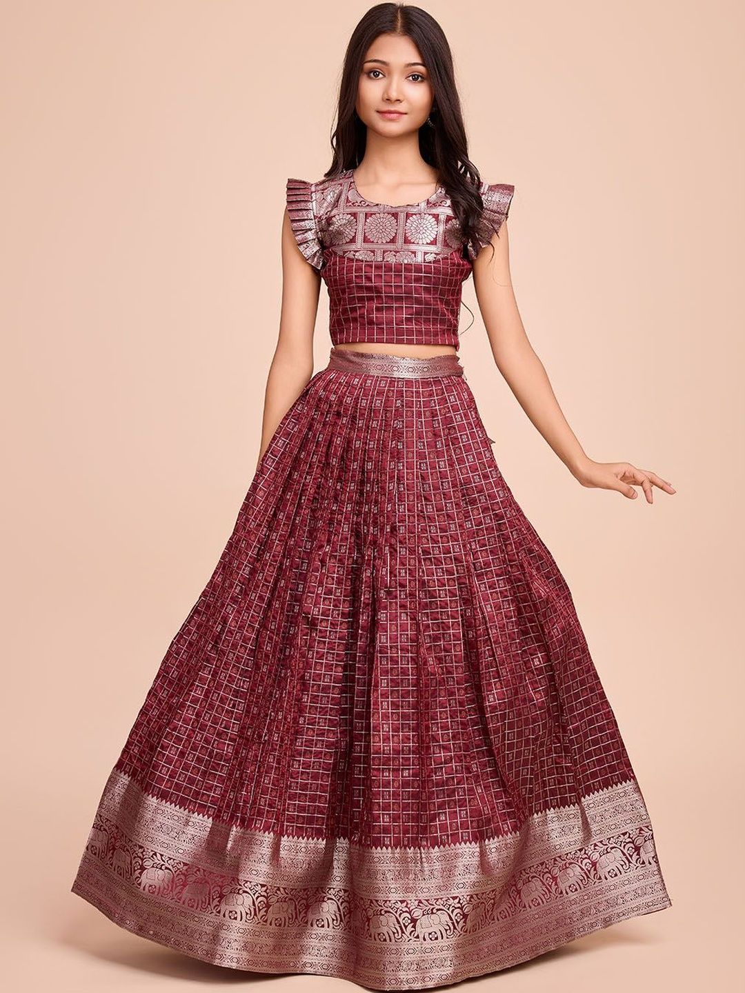 KALINI Girls Ready to Wear Lehenga &-picture-10