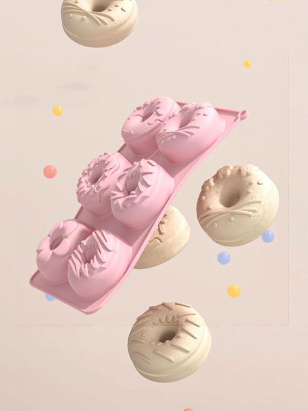 glamaxy Pink Silicone Baking Moulds-image-26