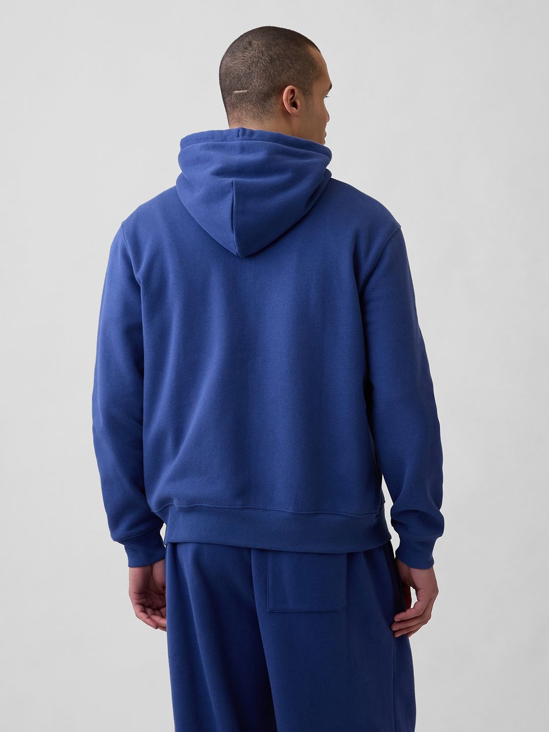 GAP Brand Logo Embroidered Hooded Sweatshirt-picture-11