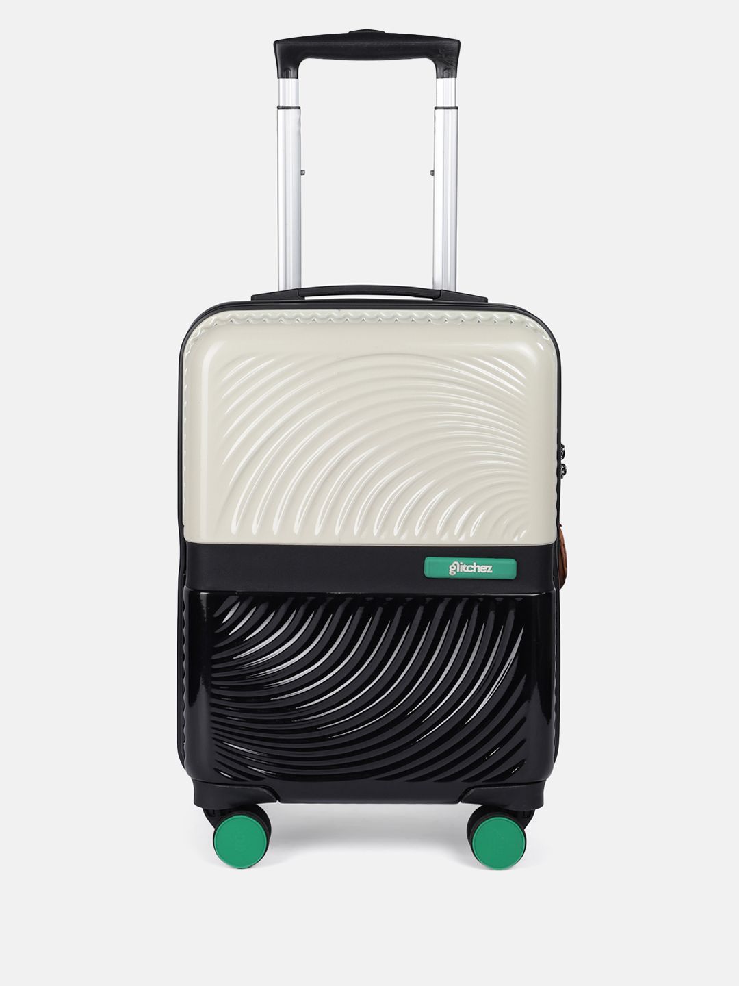 glitchez Colorblocked Hard-Sided Cabin Trolley Bag-picture-57