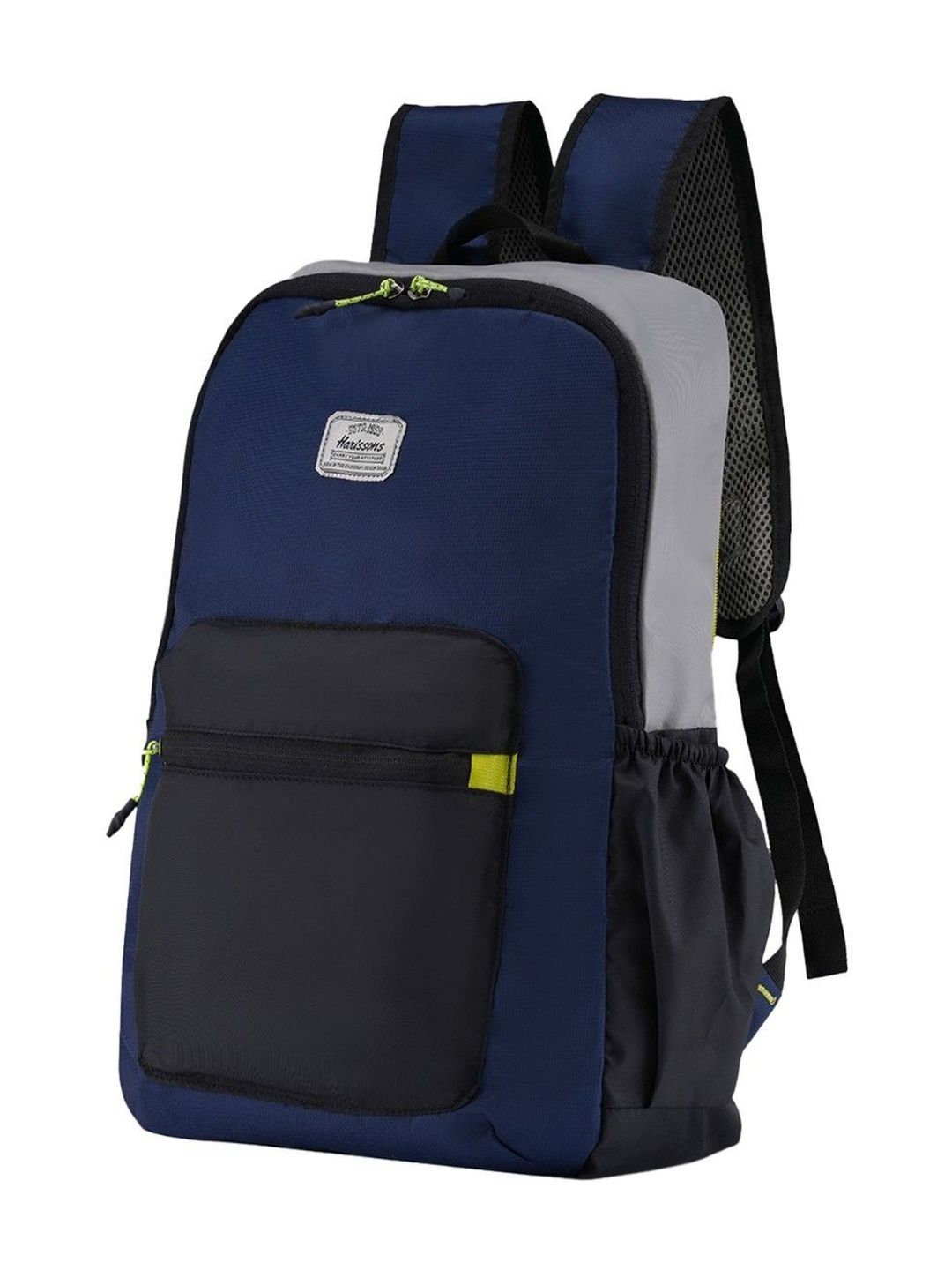 Harissons Unisex Colourblocked Backpack-picture-55
