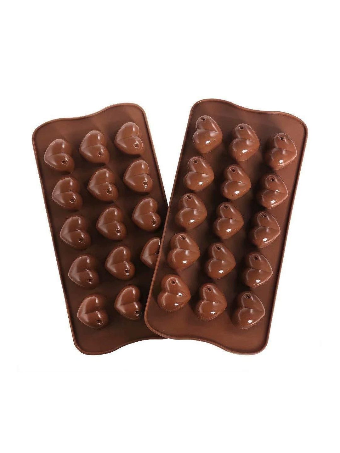 glamaxy Brown Heart Shape Mouldes-picture-35