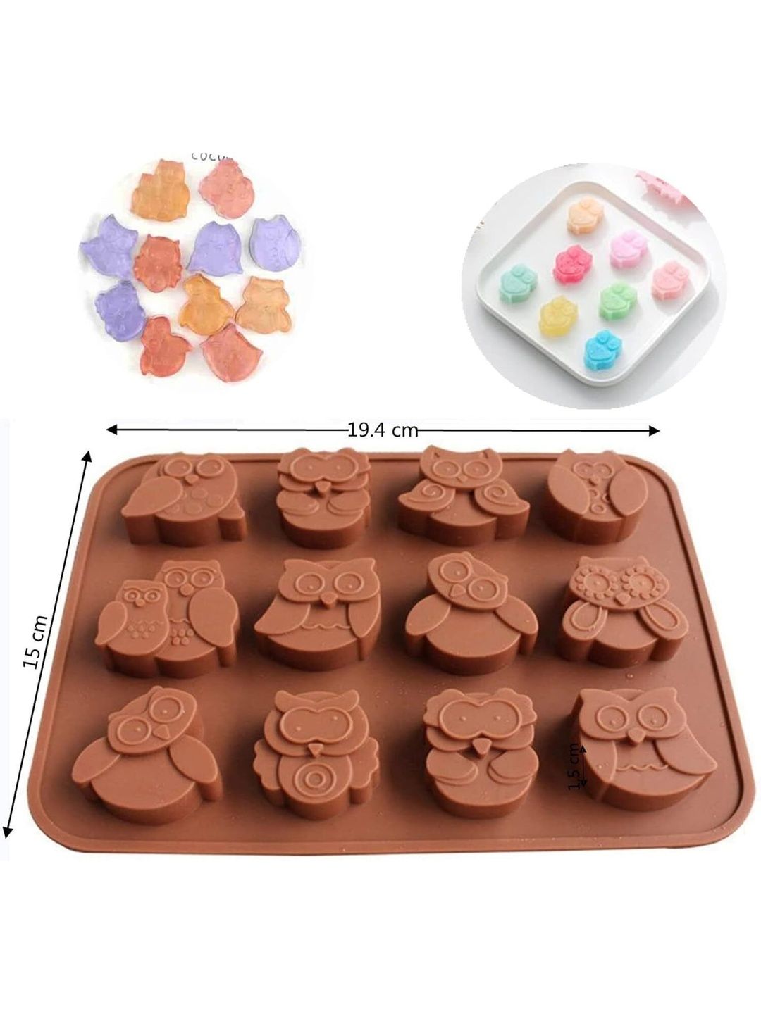 glamaxy Brown Silicone Baking Moulds-picture-17