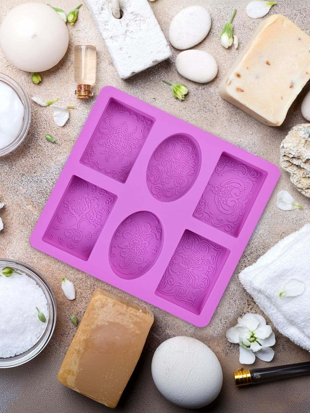 glamaxy Purple Silicone Baking Moulds-image-42