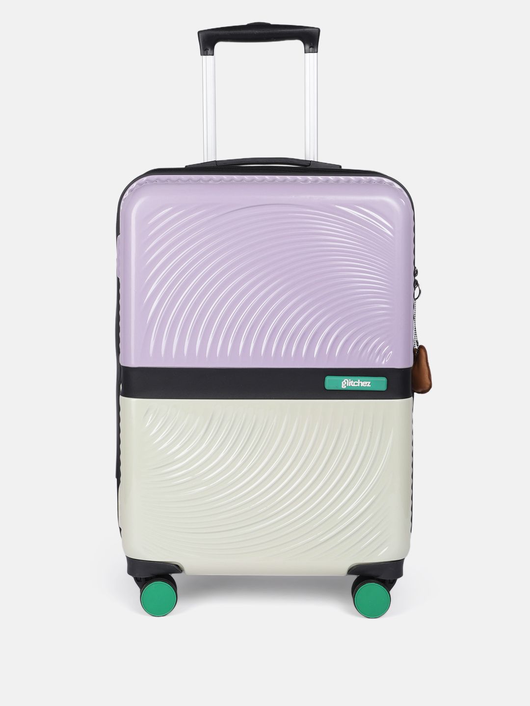 glitchez Colorblocked Hard-Sided Check-In Trolley Bag-picture-46