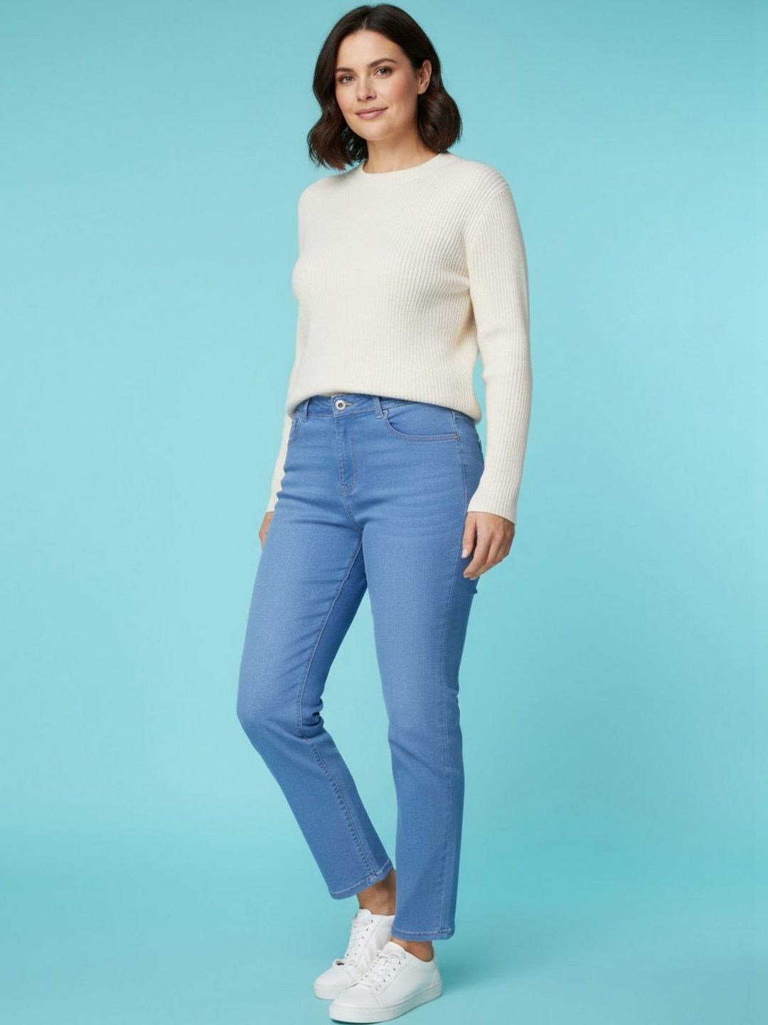 V-Mart Women Regular Fit Mid-Rise Jeans-picture-15