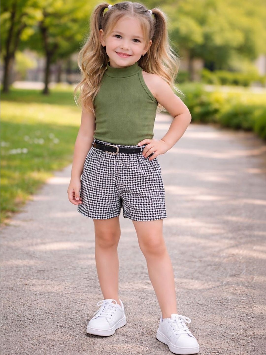 RAMIAAZ Girls Top with Shorts-picture-35