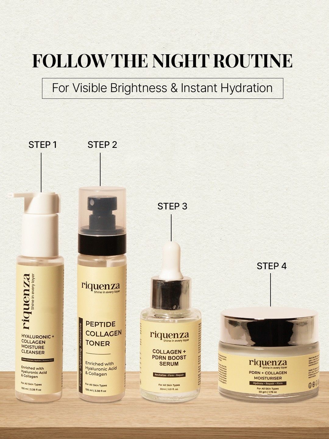 Riquenza Collagen Moisture Cleanser - 100 ml-image-43
