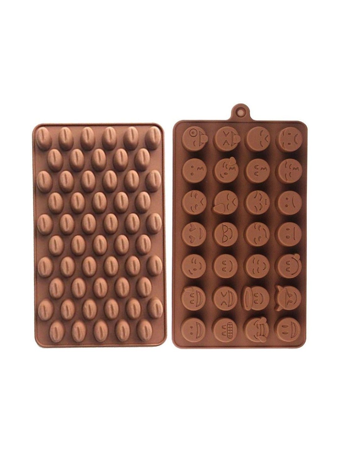 glamaxy Brown CoffeBeans & Emoji Shape Moulds-picture-9