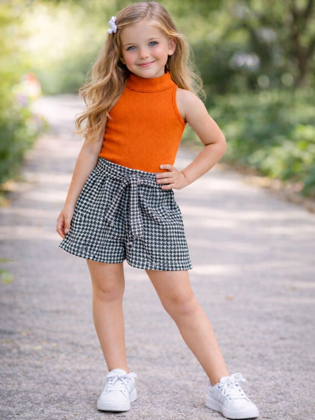 RAMIAAZ Girls Top with Shorts-picture-38