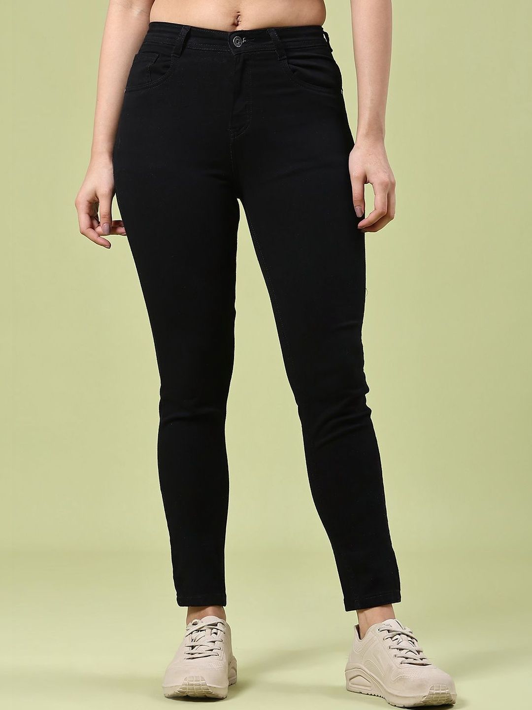 V-Mart Women Regular Fit Mid-Rise Stretchable Jeans-picture-26